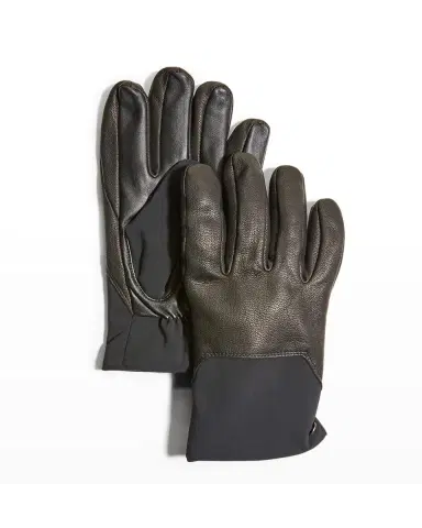 Canada Goose Men's Mixed-Media Touchscreen Gloves | Thumbnail 2 Canada Goose Men's Mixed-Media Touchscreen Gloves | Thumbnail 2