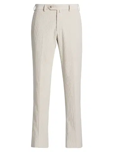 Saks Fifth Avenue Men's Cotton Corduroy Pants - White | Thumbnail 1 Saks Fifth Avenue Men's Cotton Corduroy Pants - White | Thumbnail 1