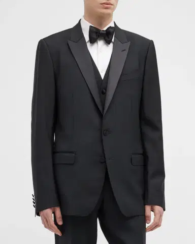 Dolce & Gabbana Men's Martini Two-Piece Tuxedo with Vest | Thumbnail 3 Dolce & Gabbana Men's Martini Two-Piece Tuxedo with Vest | Thumbnail 3