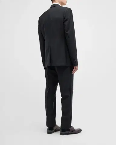 Dolce & Gabbana Men's Martini Two-Piece Tuxedo with Vest | Thumbnail 4 Dolce & Gabbana Men's Martini Two-Piece Tuxedo with Vest | Thumbnail 4