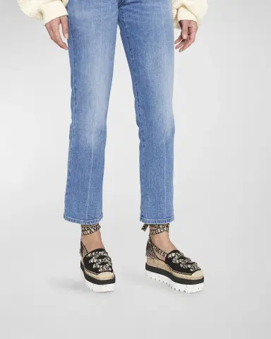 Stella McCartney Gaia Organic Canvas Espadrille Sandals | Thumbnail 2 Stella McCartney Gaia Organic Canvas Espadrille Sandals | Thumbnail 2