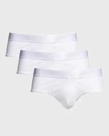 2XIST Men's 3-Pack Pima Cotton Contour Pouch Briefs | Thumbnail 2 2XIST Men's 3-Pack Pima Cotton Contour Pouch Briefs | Thumbnail 2