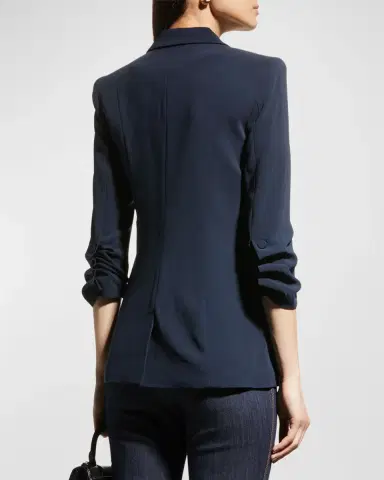 Cinq à Sept Khloe Crepe 3/4-Sleeve Blazer | Thumbnail 3 Cinq à Sept Khloe Crepe 3/4-Sleeve Blazer | Thumbnail 3