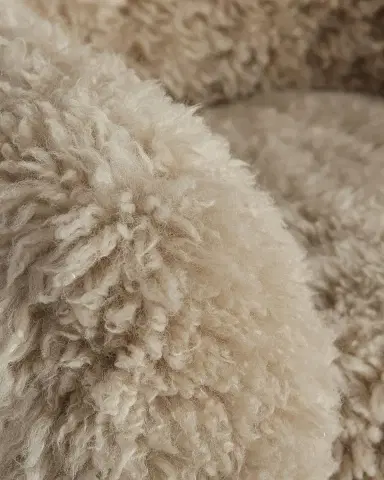 Interlude Home Simone Sheepskin Swivel Chair | Thumbnail 5 Interlude Home Simone Sheepskin Swivel Chair | Thumbnail 5
