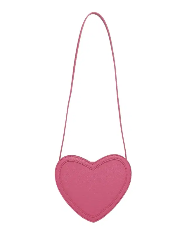 Girl 's Heart-Shaped Crossbody Bag Girl 's Heart-Shaped Crossbody Bag