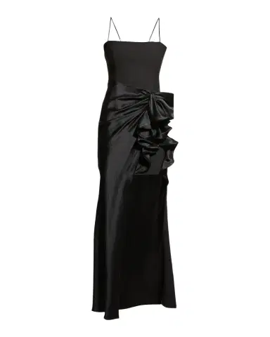Cinq à Sept Drina Sleeveless Satin Wrap Gown | Thumbnail 1 Cinq à Sept Drina Sleeveless Satin Wrap Gown | Thumbnail 1
