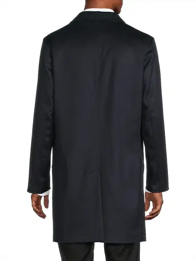 Sartorio Napoli Men's Nylon-Cashmere Reversible Raincoat - Cornflower Blue - Size 46 | Thumbnail 5 Sartorio Napoli Men's Nylon-Cashmere Reversible Raincoat - Cornflower Blue - Size 46 | Thumbnail 5