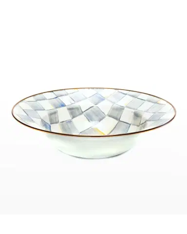 MacKenzie-Childs Sterling Check Serving Bowl | Thumbnail 3 MacKenzie-Childs Sterling Check Serving Bowl | Thumbnail 3
