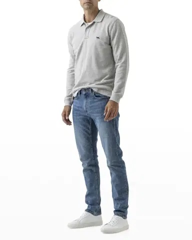 Rodd & Gunn Men 's Long-Sleeve Pique Polo Shirt | Thumbnail 2 Rodd & Gunn Men 's Long-Sleeve Pique Polo Shirt | Thumbnail 2