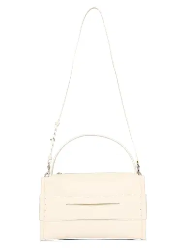 JW Anderson Women's Loafer Leather Top Handle Bag - Off White | Thumbnail 6 JW Anderson Women's Loafer Leather Top Handle Bag - Off White | Thumbnail 6