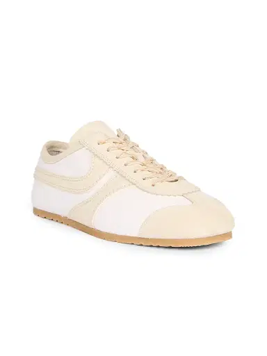 Dries Van Noten Women's Leather Suede-Trimmed Sneakers | Thumbnail 2 Dries Van Noten Women's Leather Suede-Trimmed Sneakers | Thumbnail 2