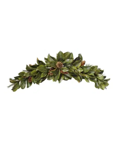 Winward Home Swag Magnolia Leaf | Thumbnail 1 Winward Home Swag Magnolia Leaf | Thumbnail 1