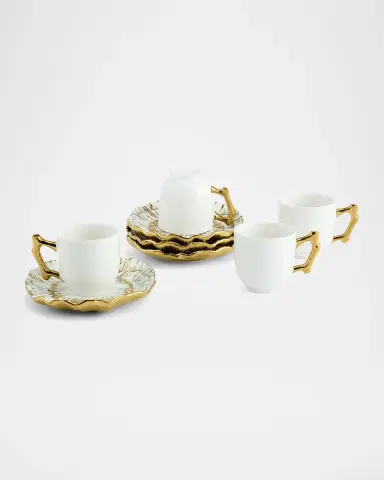 Michael Aram Anemone Demitasse Set | Thumbnail 2 Michael Aram Anemone Demitasse Set | Thumbnail 2