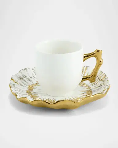 Michael Aram Anemone Demitasse Set | Thumbnail 3 Michael Aram Anemone Demitasse Set | Thumbnail 3