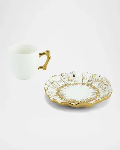 Michael Aram Anemone Demitasse Set | Thumbnail 4 Michael Aram Anemone Demitasse Set | Thumbnail 4