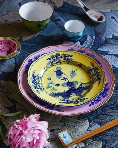 Ginori 1735 Oriente Italiano Cintrino Soup Plate | Thumbnail 2 Ginori 1735 Oriente Italiano Cintrino Soup Plate | Thumbnail 2
