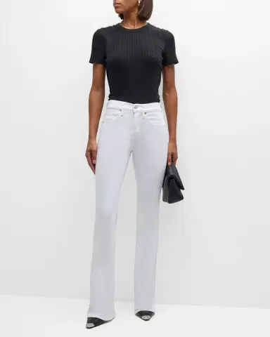 Veronica Beard Beverly High-Rise Skinny Flare Jeans | Thumbnail 2 Veronica Beard Beverly High-Rise Skinny Flare Jeans | Thumbnail 2