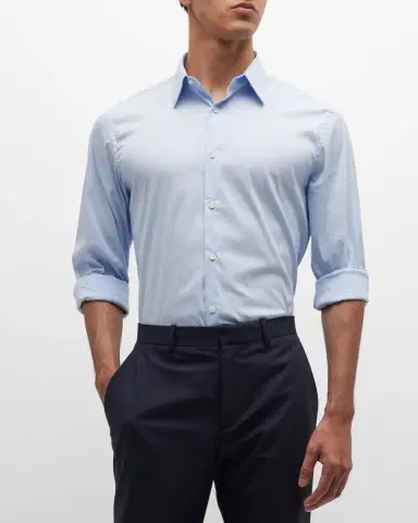 Theory Men's Sylvain Tailored-Fit Sport Shirt | Thumbnail 4 Theory Men's Sylvain Tailored-Fit Sport Shirt | Thumbnail 4