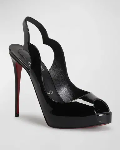 Christian Louboutin Hot Chick Halter Red Sole Pumps | Thumbnail 2 Christian Louboutin Hot Chick Halter Red Sole Pumps | Thumbnail 2