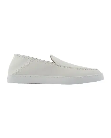 Giorgio Armani Men 's Woven Leather Slip-On Sneakers | Thumbnail 1 Giorgio Armani Men 's Woven Leather Slip-On Sneakers | Thumbnail 1