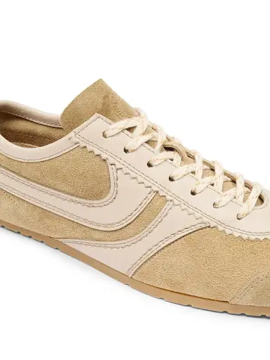 Dries Van Noten Women's Suede & Leather Low-Top Sneakers | Thumbnail 4 Dries Van Noten Women's Suede & Leather Low-Top Sneakers | Thumbnail 4