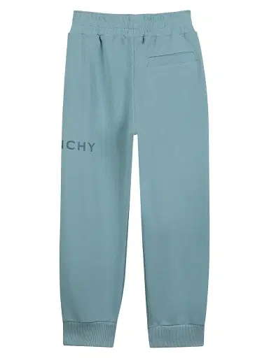 Givenchy Little Kid's Logo Fleece Joggers - Nosegay | Thumbnail 2 Givenchy Little Kid's Logo Fleece Joggers - Nosegay | Thumbnail 2
