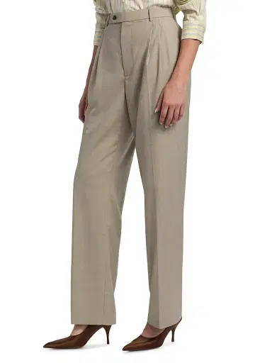 Ronny Kobo Women's Soprano Wool-Blend Pants | Thumbnail 4 Ronny Kobo Women's Soprano Wool-Blend Pants | Thumbnail 4