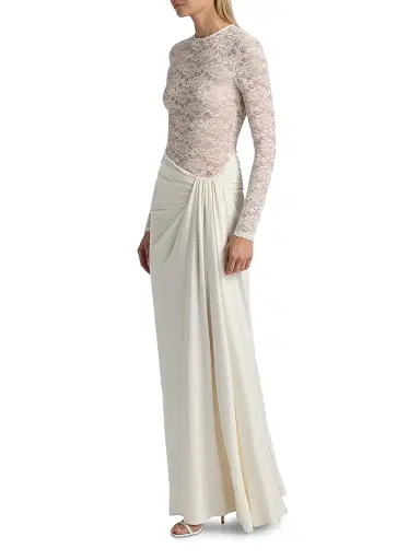 Ronny Kobo Women's Amalyia Lace Maxi Dress - | Thumbnail 4 Ronny Kobo Women's Amalyia Lace Maxi Dress - | Thumbnail 4