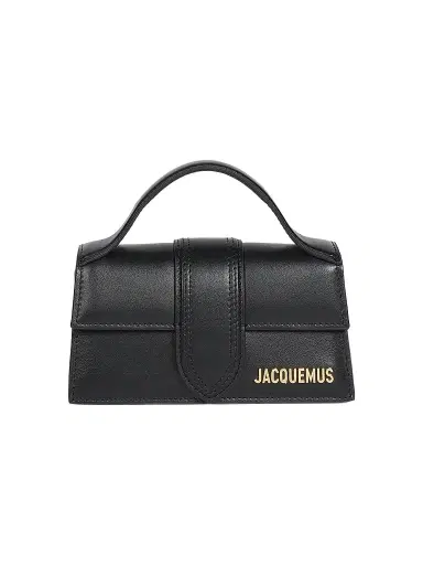 Jacquemus Women's Le Bambino Leather Top-Handle Bag - Black | Thumbnail 1 Jacquemus Women's Le Bambino Leather Top-Handle Bag - Black | Thumbnail 1