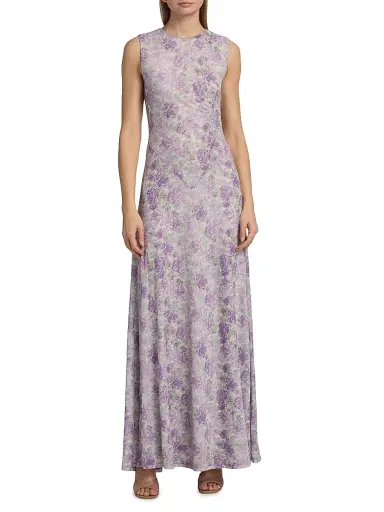 Ronny Kobo Women's Uzina Floral Maxi Dress - Purple Multi | Thumbnail 3 Ronny Kobo Women's Uzina Floral Maxi Dress - Purple Multi | Thumbnail 3