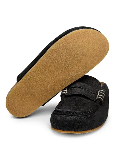 JW Anderson Women's Suede Penny Mules - Black | Thumbnail 6 JW Anderson Women's Suede Penny Mules - Black | Thumbnail 6