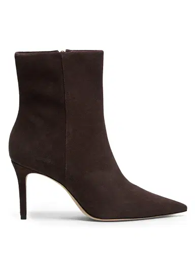 22élevé Women's 85MM Suede Stiletto Booties | Thumbnail 1 22élevé Women's 85MM Suede Stiletto Booties | Thumbnail 1