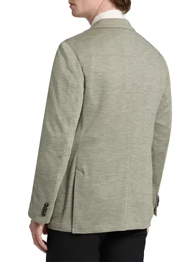 Saks Fifth Avenue Men's Wool-Cashmere Sport Coat - Beige - Size 46 | Thumbnail 5 Saks Fifth Avenue Men's Wool-Cashmere Sport Coat - Beige - Size 46 | Thumbnail 5