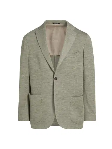 Saks Fifth Avenue Men's Wool-Cashmere Sport Coat - Beige - Size 46 | Thumbnail 1 Saks Fifth Avenue Men's Wool-Cashmere Sport Coat - Beige - Size 46 | Thumbnail 1