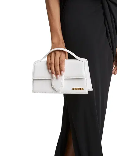 Jacquemus Women's Le Grand Bambino Leather Top-Handle Bag | Thumbnail 2 Jacquemus Women's Le Grand Bambino Leather Top-Handle Bag | Thumbnail 2
