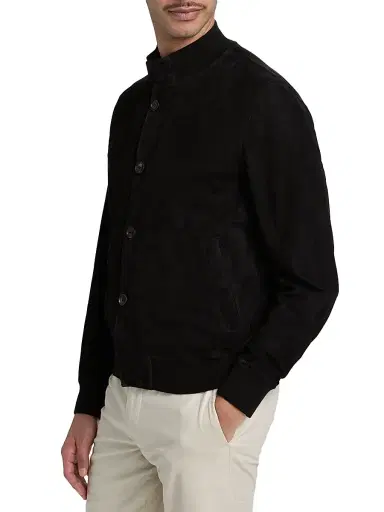 Sartorio Napoli Men's Igor Suede Jacket | Thumbnail 4 Sartorio Napoli Men's Igor Suede Jacket | Thumbnail 4