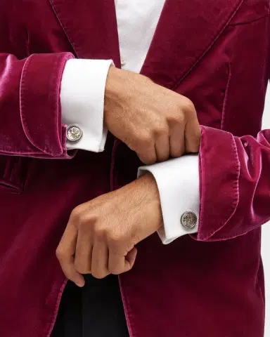 Tateossian Men's Round Skeleton Gear Cufflinks | Thumbnail 2 Tateossian Men's Round Skeleton Gear Cufflinks | Thumbnail 2