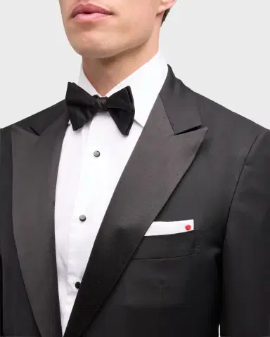 Kiton Men 's Peak Wool Tuxedo | Thumbnail 6 Kiton Men 's Peak Wool Tuxedo | Thumbnail 6