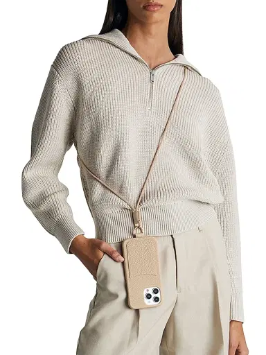 MAISON de SABRÉ Women's Sling Phone Case (iPhone 15 Pro Max) - Saharan Beige | Thumbnail 2 MAISON de SABRÉ Women's Sling Phone Case (iPhone 15 Pro Max) - Saharan Beige | Thumbnail 2