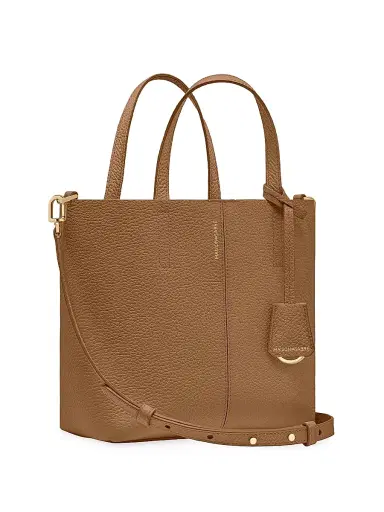 MAISON de SABRÉ Women's Leather Soft Tote Bag - Sandstone Manhattan | Thumbnail 4 MAISON de SABRÉ Women's Leather Soft Tote Bag - Sandstone Manhattan | Thumbnail 4