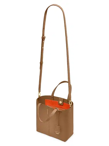 MAISON de SABRÉ Women's Leather Soft Tote Bag - Sandstone Manhattan | Thumbnail 6 MAISON de SABRÉ Women's Leather Soft Tote Bag - Sandstone Manhattan | Thumbnail 6
