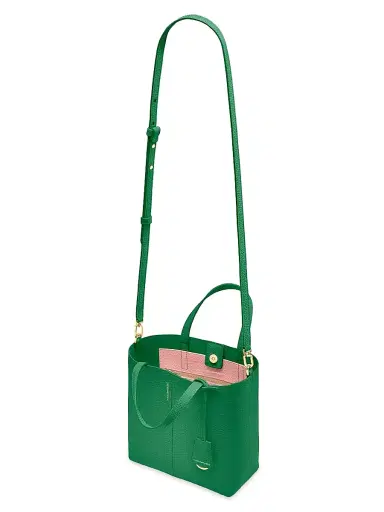 MAISON de SABRÉ Women's Leather Soft Tote Bag - Emerald Lily | Thumbnail 5 MAISON de SABRÉ Women's Leather Soft Tote Bag - Emerald Lily | Thumbnail 5