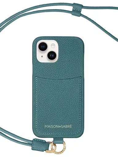MAISON de SABRÉ Women's Sling Phone Case (iPhone 15) - Bondi Blue | Thumbnail 5 MAISON de SABRÉ Women's Sling Phone Case (iPhone 15) - Bondi Blue | Thumbnail 5