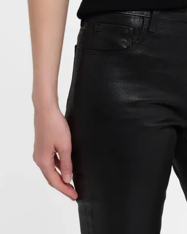 L'Agence Selma High-Rise Coated Sleek Baby Boot Jeans | Thumbnail 5 L'Agence Selma High-Rise Coated Sleek Baby Boot Jeans | Thumbnail 5