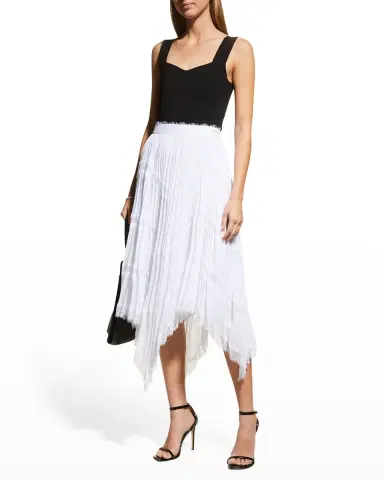 A.L.C. Jordana Seamed Cropped Tank Top | Thumbnail 2 A.L.C. Jordana Seamed Cropped Tank Top | Thumbnail 2