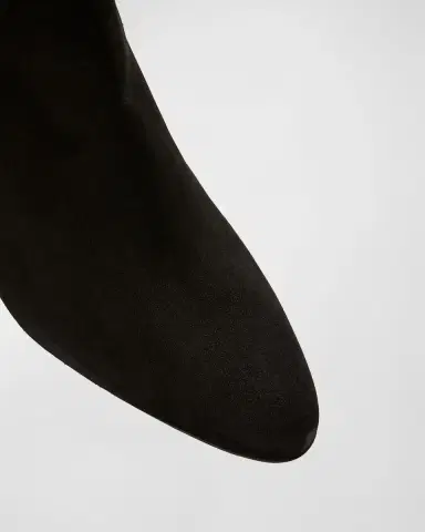 Manolo Blahnik Rosie Suede Zip Ankle Booties | Thumbnail 5 Manolo Blahnik Rosie Suede Zip Ankle Booties | Thumbnail 5