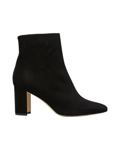 Manolo Blahnik Rosie Suede Zip Ankle Booties | Thumbnail 1 Manolo Blahnik Rosie Suede Zip Ankle Booties | Thumbnail 1