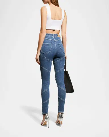 A.L.C. Jordana Seamed Cropped Bra Top | Thumbnail 3 A.L.C. Jordana Seamed Cropped Bra Top | Thumbnail 3