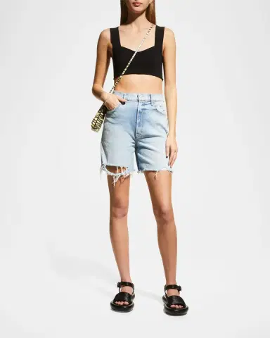 A.L.C. Jordana Seamed Cropped Bra Top | Thumbnail 2 A.L.C. Jordana Seamed Cropped Bra Top | Thumbnail 2