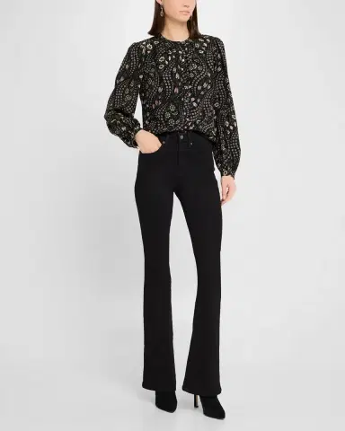 Veronica Beard Beverly High-Rise Skinny Flare Jeans | Thumbnail 2 Veronica Beard Beverly High-Rise Skinny Flare Jeans | Thumbnail 2